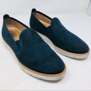 Samuel Hubbard Samsport Kicks perforated Leather Slip On Sneakers